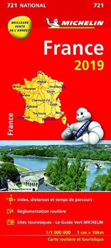 Carte France Michelin 2019