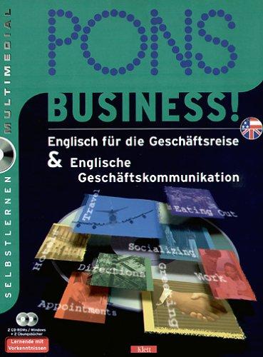 PONS Business. Englisch Geschäfts- Kombi. 2 CD- ROM. Englisch für die Geschäftsreise / Englische Geschäftskommunikation.