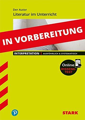 Interpretationen Deutsch - Fontane: Irrungen, Wirrungen