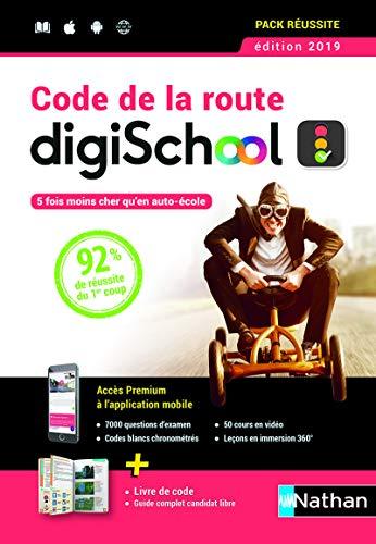 Code de la route digischool : édition 2019 : pack réussite