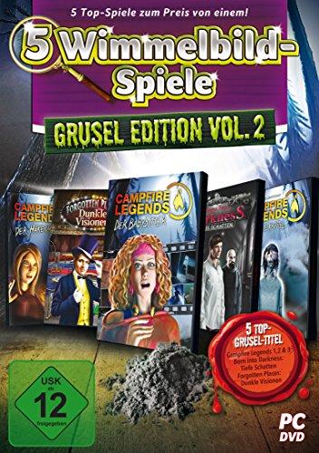 5 Wimmelbild Spiele - Grusel Edition,  Vol. 2