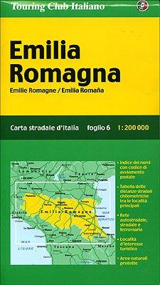 Emilia Romagna /Emilie Romagne /Emilia Romana: 1:200000 (Carte Regionali)