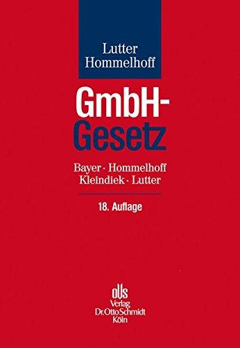 GmbH-Gesetz: Kommentar