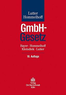 GmbH-Gesetz: Kommentar