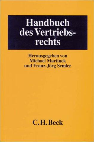 Handbuch des Vertriebsrechts