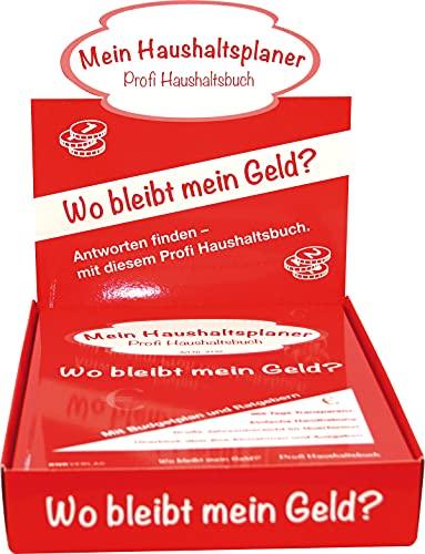 RNKVERLAG 3132 - Profi Haushaltsbuch „Wo bleibt mein Geld“, 80 Seiten, 170 x 240 mm, Haushaltsplaner, 1 Stück