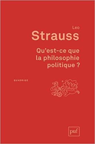 Qu'est-ce que la philosophie politique ?