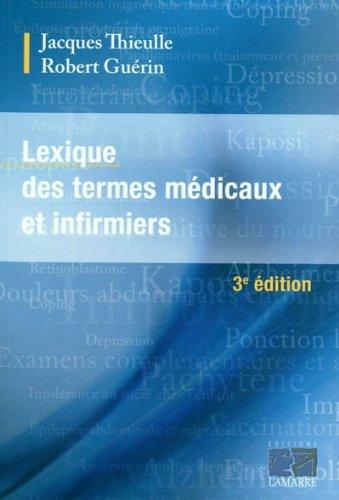 Lexique des termes médicaux et infirmiers