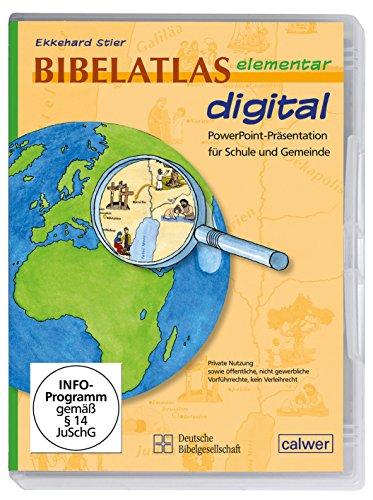 Bibelatlas elementar digital, 1 CD-ROM PowerPoint-Präsentationen für Schule und Gemeinde