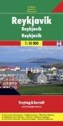 Freytag Berndt Stadtpläne, Reykjavik 1:10.000: Touristische Informationen. Straßenverzeichnis. Öffentliche Gebäude