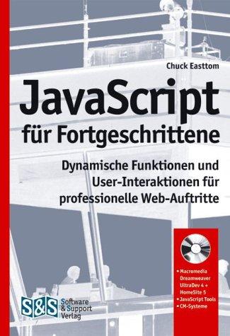 JavaScript für Fortgeschrittene, m. CD-ROM