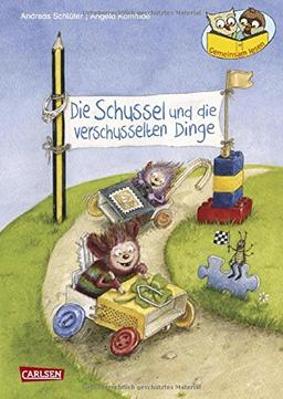 Die Schussel und die verschusselten Dinge: Geschichten im Dialog – zu zweit lesen lernen (Gemeinsam lesen)