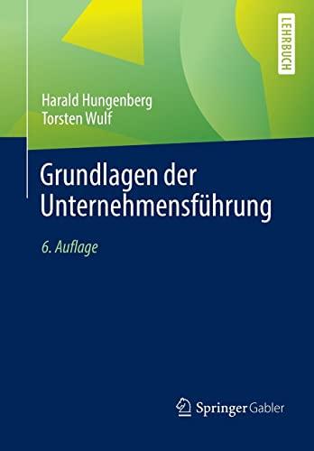 Grundlagen der Unternehmensführung