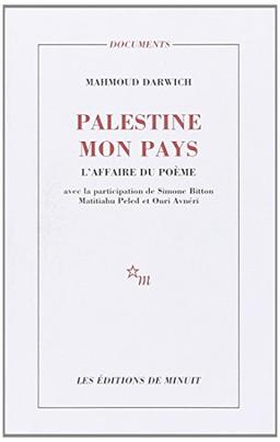 Palestine mon pays : l'affaire du poème