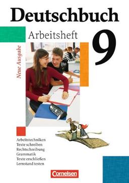 Deutschbuch Gymnasium - Allgemeine Ausgabe: 9. Schuljahr - Abschlussband 5-jährige Sekundarstufe I - Arbeitsheft mit Lösungen