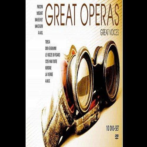 Various Artists - Great Operas-Great Voices (10 DVDs / PAL)