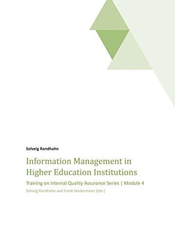 Information Management in Higher Education Institutions: Training on Internal Quality Assurance Series | Module 4