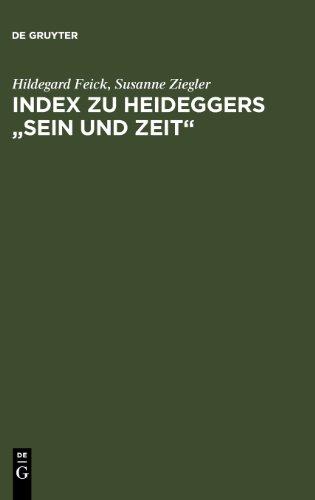 Index zu Heideggers Sein und Zeit