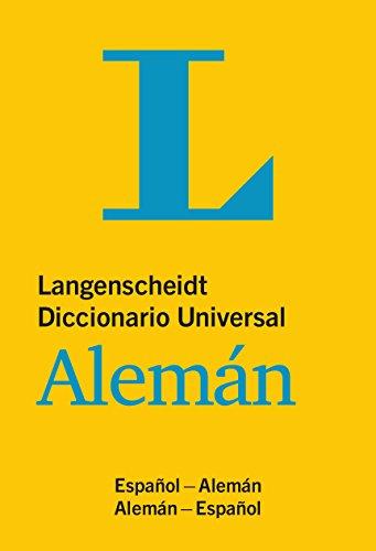 Langenscheidt Diccionario Universal Alemán: Spanisch-Deutsch / Deutsch-Spanisch