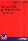 Taschenlexikon der französischen Grammatik