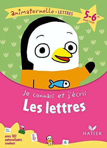 Je connais et j'écris les lettres, grande section, 5-6 ans