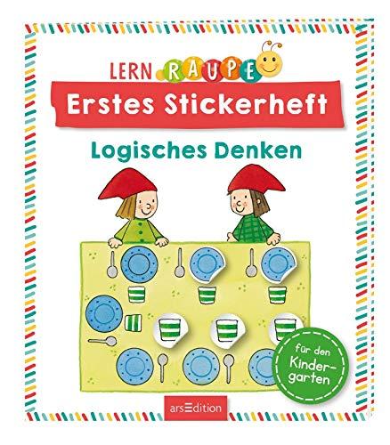 Lernraupe – Erstes Stickerheft – Logisches Denken