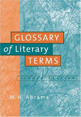 A Glossary of Literary Terms