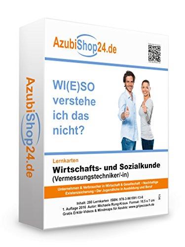 Lernkarten Wirtschafts- und Sozialkunde (Vermessungstechniker/-in): Erfolgreiche Prüfungsvorbereitung auf die Abschlussprüfung