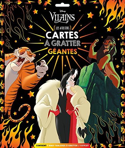 Disney vilains : cartes à gratter géantes