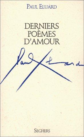 Derniers poèmes d'amour