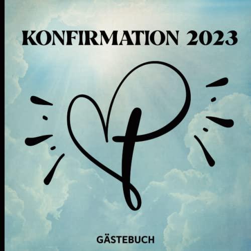 Konfirmation Geschenke Gästebuch: Erinnerungsalbum ein schönes Geschenk zur Konfirmation für Jungen und Mädchen als Album zum Eintragen von Glückwünschen und viel Platz für Fotos