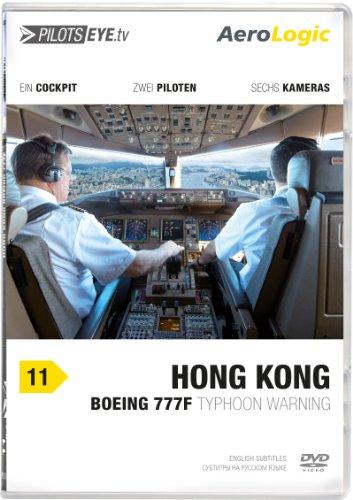 PilotsEYE.tv | HONGKONG |:| DVD |:| Cockpitflug AeroLogic | Boeing 777 F (Cargo) | Typhoon warning | Bonus: Best of KaiTak