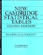 New Cambridge Statistical Tables