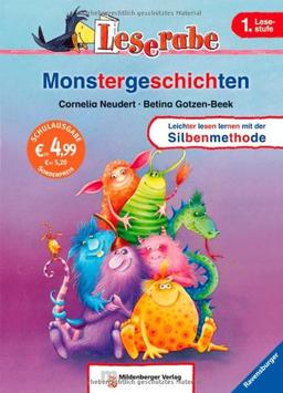 Leserabe mit Mildenberger Silbenmethode: Monstergeschichten