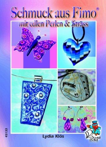 Schmuck aus Fimo mit edlen Perlen & Strass