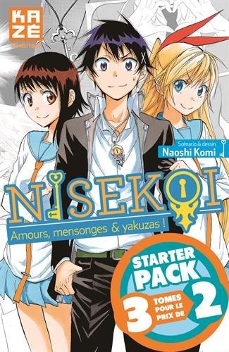 Nisekoi : amours, mensonges & yakusas ! : starter pack, tomes 1 à 3