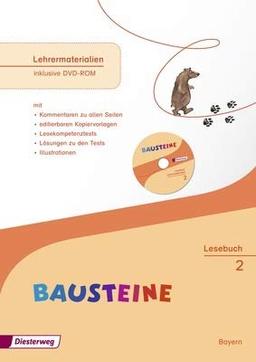 BAUSTEINE Lesebuch - Ausgabe 2014 für Bayern, Lehrermaterialien 2 inklusive DVD-ROM