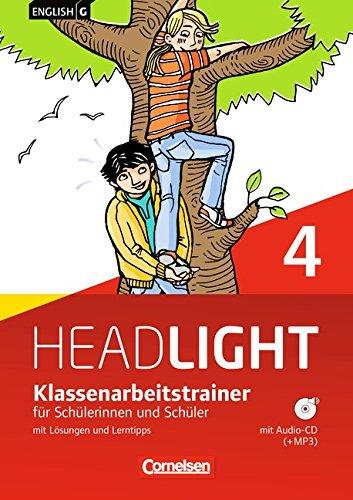 English G Headlight - Allgemeine Ausgabe: Band 4: 8. Schuljahr - Klassenarbeitstrainer