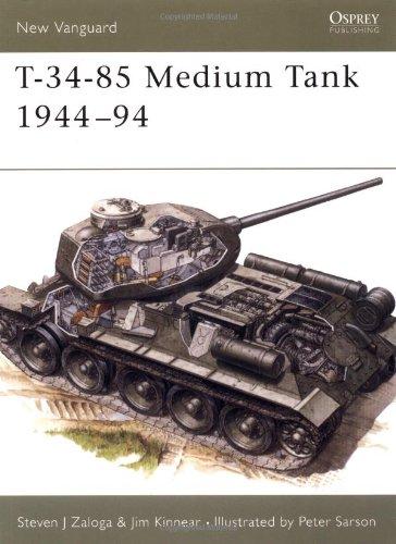 T-34-85 Medium Tank, 1944-94 (New Vanguard)