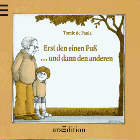 Erst den einen Fuß und dann den anderen