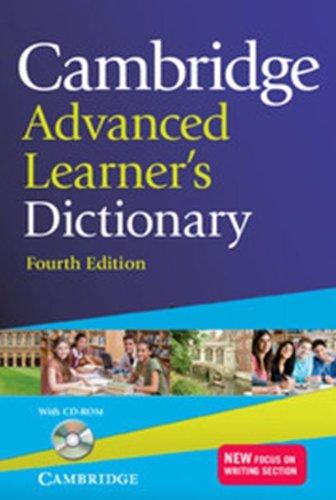 Cambridge Advanced Learner's Dictionary with CD-ROM