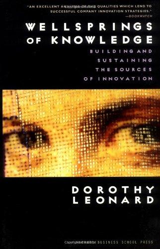 Wellsprings of Knowledge: Building & Sustainint the Sources of Innovation: Building and Sustaining the Sources of Innovation