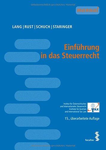 Einführung in das Steuerrecht