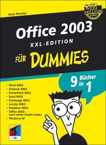 Office 2003 XXL-Edition für Dummies