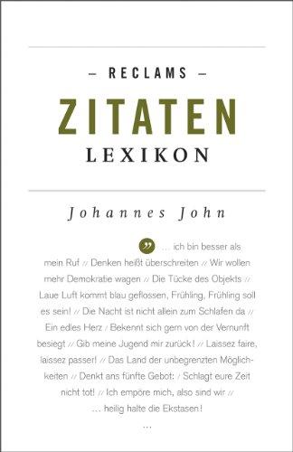 Reclams Zitaten-Lexikon