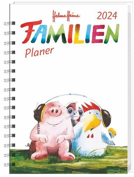 Helme Heine Familienplaner-Buch A5 2024 (Helme Heine Kalender)