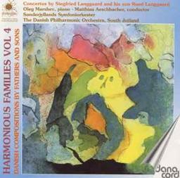 Harmonious Families Vol. 4 (Danish Compositions By Fathers And Sons)