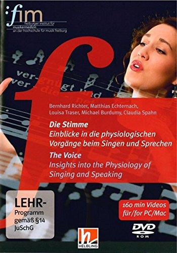 Die Stimme, 1 CD-ROM Einblicke in die physiologischen Vorgänge beim Singen und Sprechen. ca. 150 Filmclips