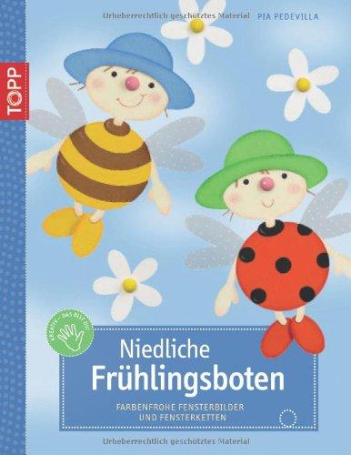 Niedliche Frühlingsboten: Farbenfrohe Fensterbilder und Fensterketten