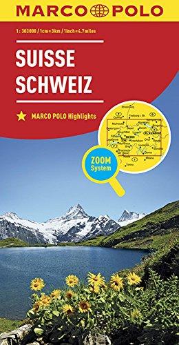 MARCO POLO Länderkarte Schweiz 1:303 000 (MARCO POLO Länderkarten)